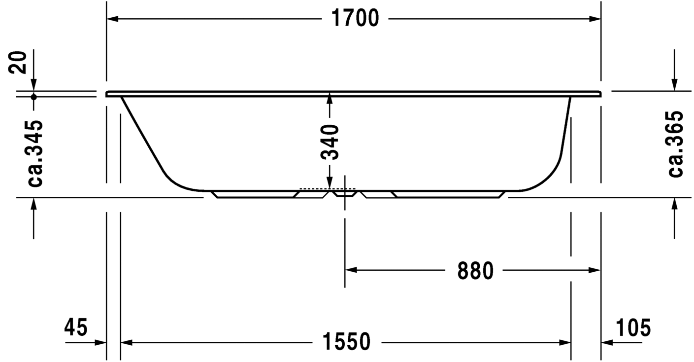 Duravit durastyle vana